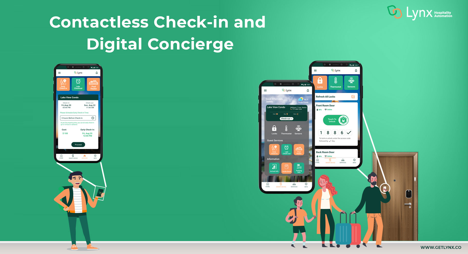 Lynx Contactless Check in and Digital Concierge